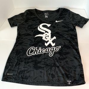 Chicago White Sox, size S, T-shirt/top,grey/black ,V-neck